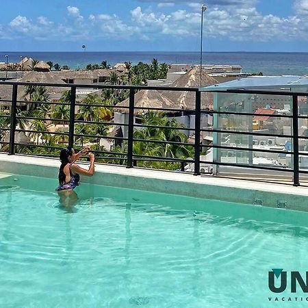 1 Block To The Beach 2Br 6Pax Rooftop Pool King Bed Playa del Carmen Exterior photo