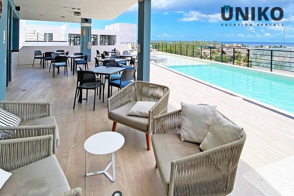 1 Block To The Beach 2Br 6Pax Rooftop Pool King Bed Playa del Carmen Exterior photo