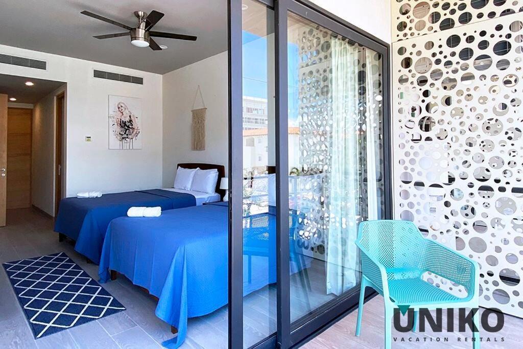 1 Block To The Beach 2Br 6Pax Rooftop Pool King Bed Playa del Carmen Exterior photo
