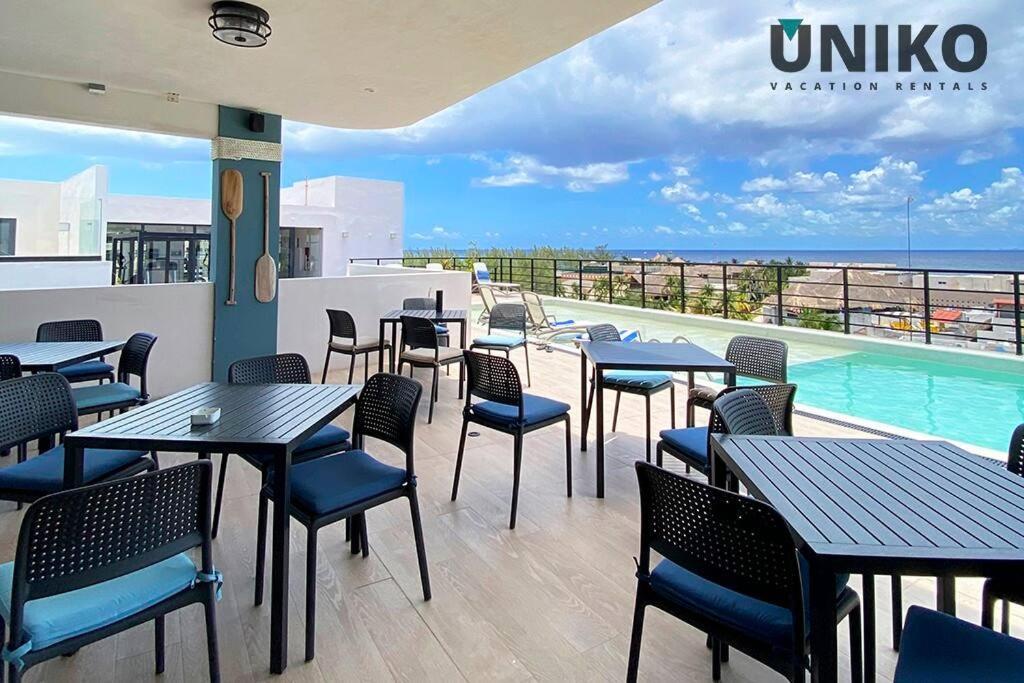 1 Block To The Beach 2Br 6Pax Rooftop Pool King Bed Playa del Carmen Exterior photo